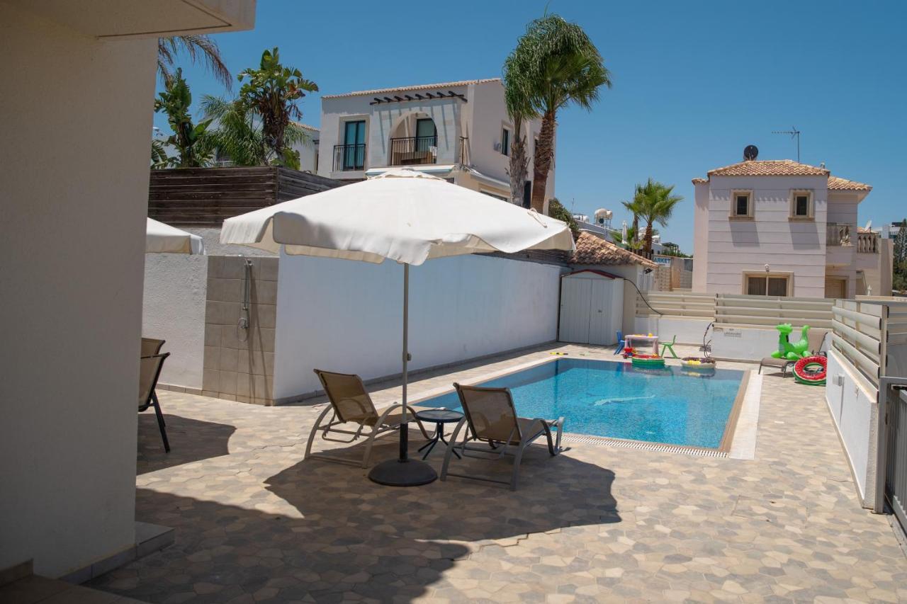 Fig Tree Villa Ekaterina 3 Bdrm Protaras Dış mekan fotoğraf